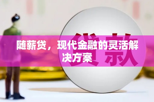 清远随薪贷，现代金融的灵活解决方案