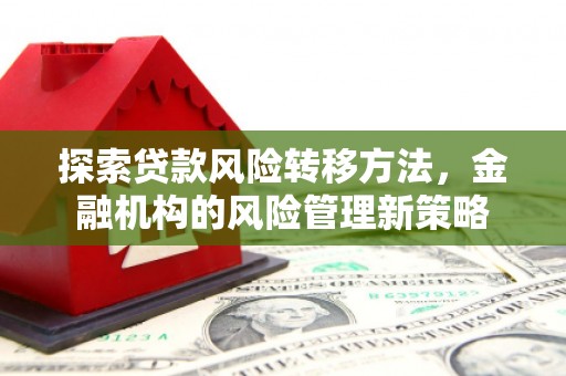 清远探索贷款风险转移方法，金融机构的风险管理新策略