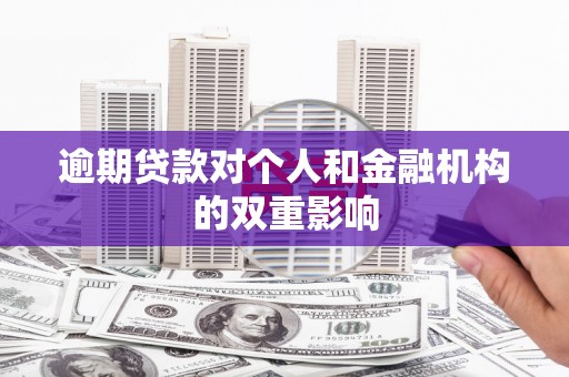 清远逾期贷款对个人和金融机构的双重影响