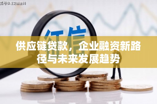 清远供应链贷款，企业融资新路径与未来发展趋势