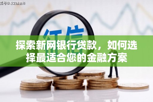 清远探索新网银行贷款，如何选择最适合您的金融方案