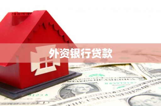 清远外资银行贷款