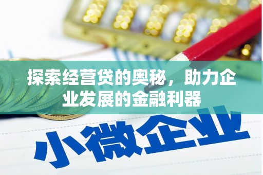 清远探索经营贷的奥秘，助力企业发展的金融利器