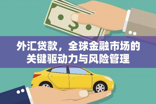 清远外汇贷款，全球金融市场的关键驱动力与风险管理