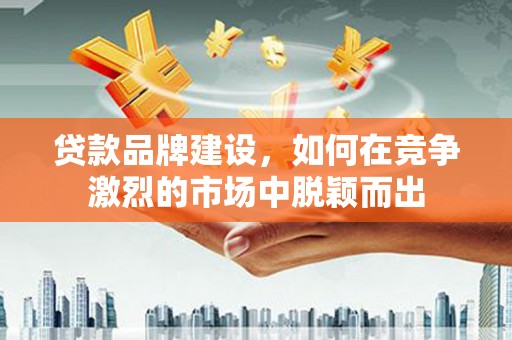 清远贷款品牌建设，如何在竞争激烈的市场中脱颖而出
