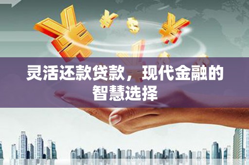 清远灵活还款贷款，现代金融的智慧选择