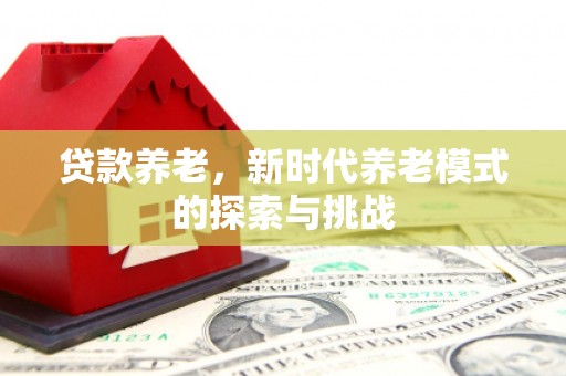 清远贷款养老，新时代养老模式的探索与挑战