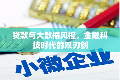 清远贷款与大数据风控，金融科技时代的双刃剑