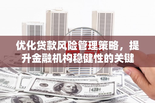 清远优化贷款风险管理策略，提升金融机构稳健性的关键