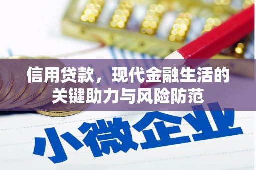 清远信用贷款，现代金融生活的关键助力与风险防范
