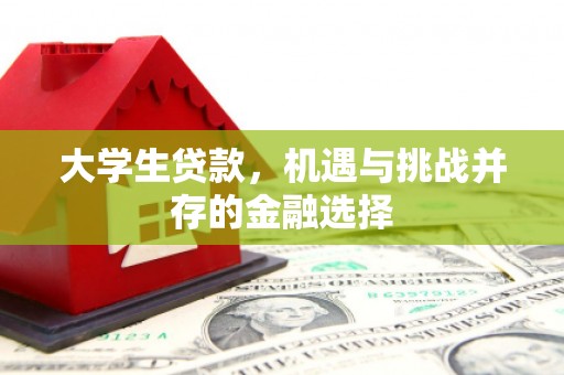 清远大学生贷款，机遇与挑战并存的金融选择